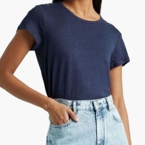 FRAME Denim women’s Linen T-Shirt